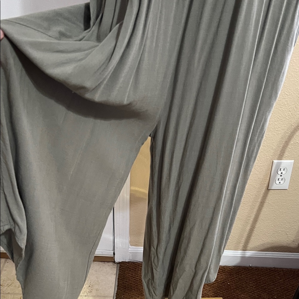 Shinestar Olive Jumpsuit View 2